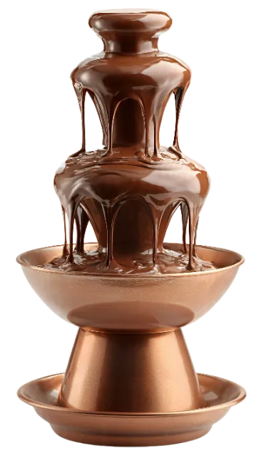 Chocolate Fountain Cascading Sweet Dessert