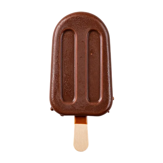 Chocolate Ice Pop on a Stick