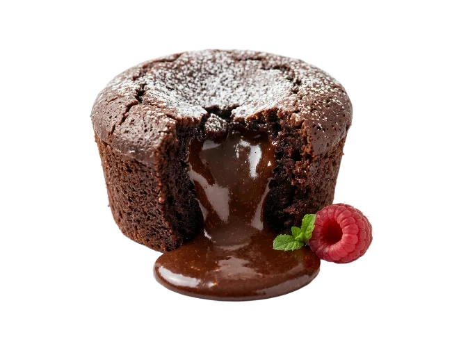 Chocolate Lava Cake with Molten Center