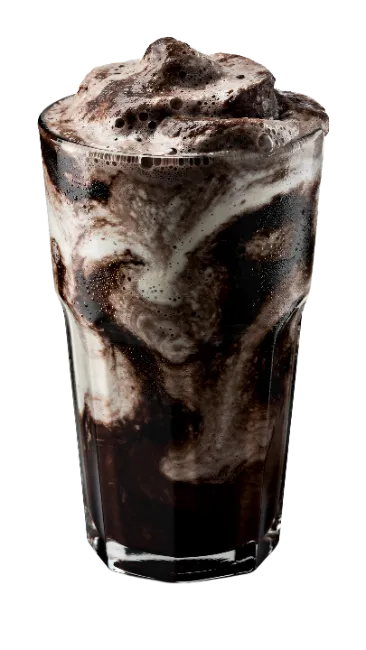 Chocolate Milkshake in Glass