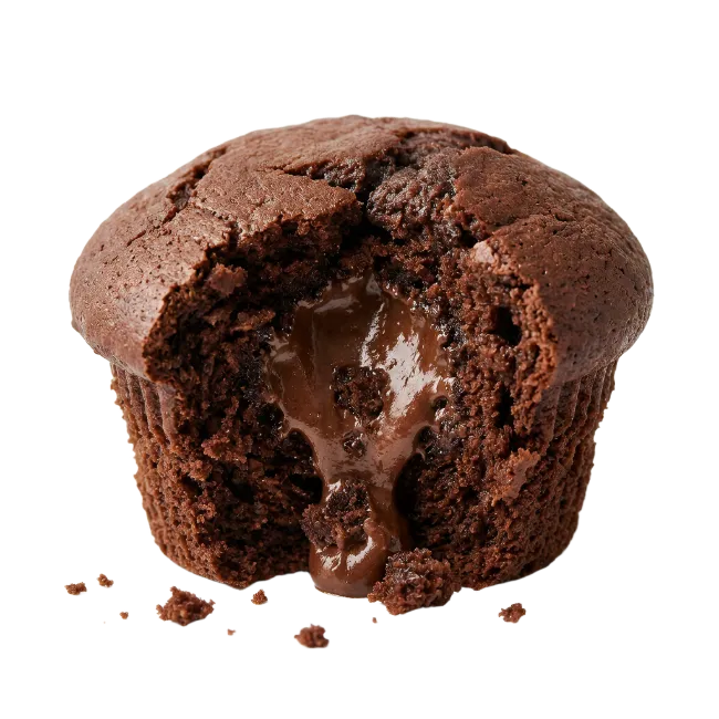 Chocolate Muffin With Molten Center