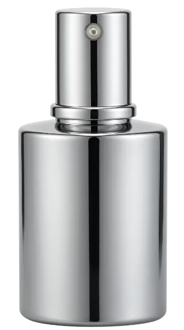 Chrome Perfume Bottle
