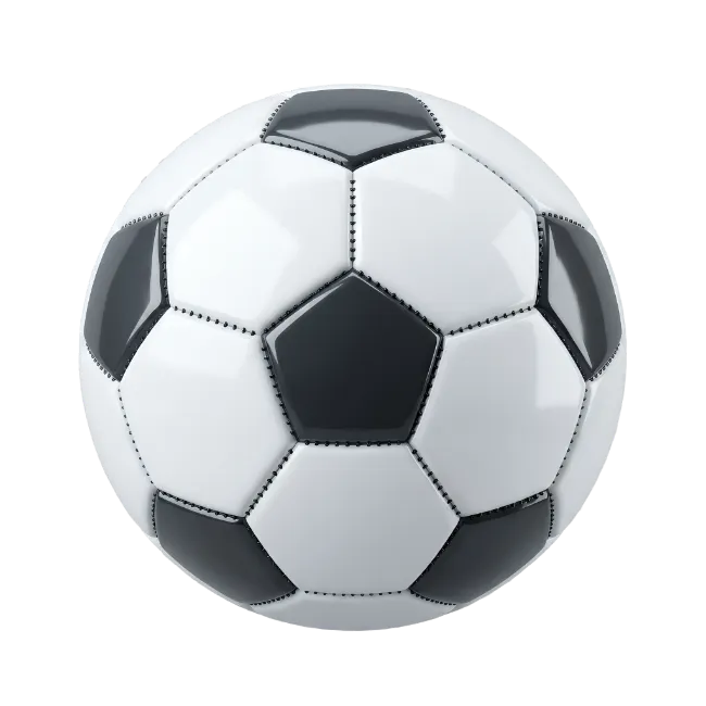 Classic Black and White Soccer Ball
