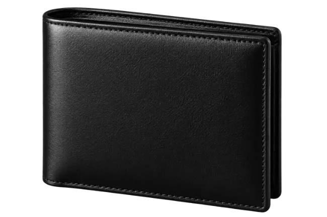 Classic Black Leather Wallet