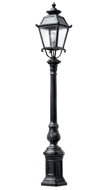 Classic Black Street Lamp Post