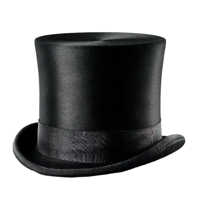 Classic Black Top Hat