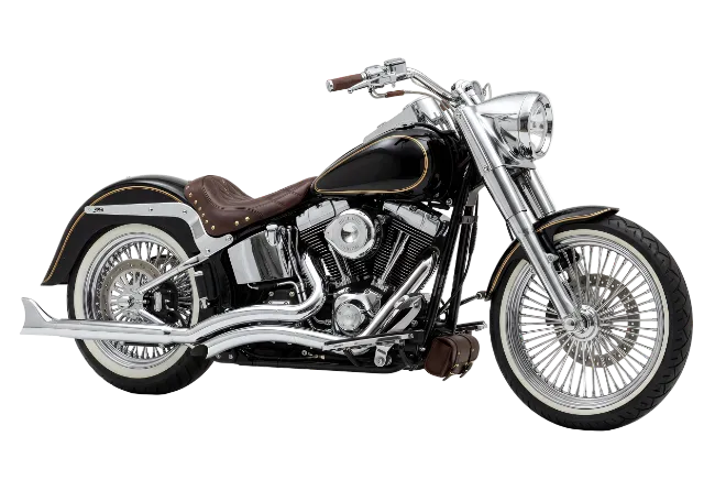 Classic Custom Cruiser Motorcycle