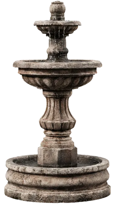 Classic Stone Tiered Water Fountain