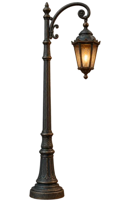 Classic Victorian Style Street Lamp Post