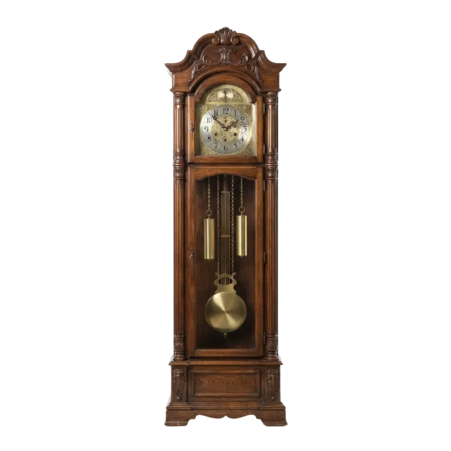Classic Wooden Grandfather Clock