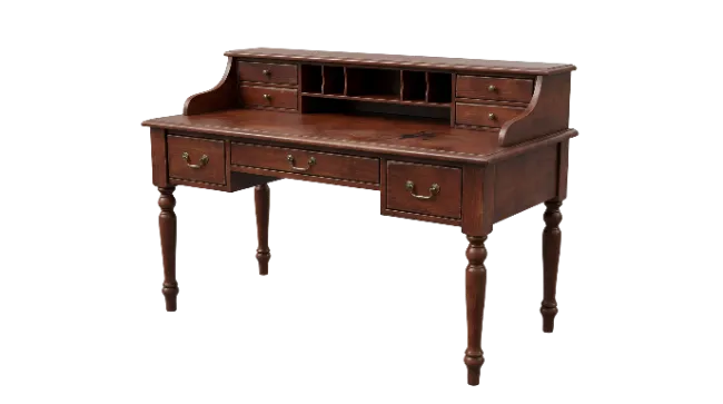 Classic Wooden Roll Top Desk