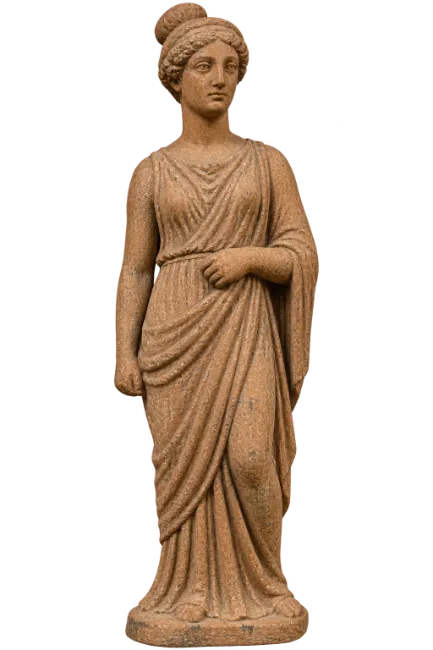 Classical Greek Female Statue Figure