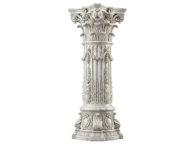 Classical Marble Pillar