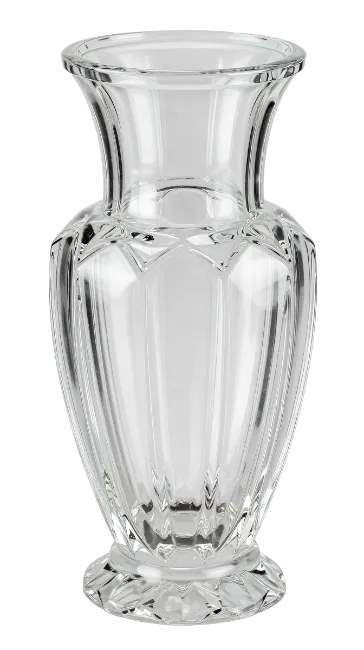 Clear Glass Flower Vase