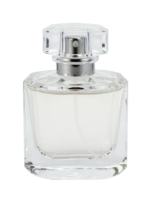 Clear Glass Perfume Bottle