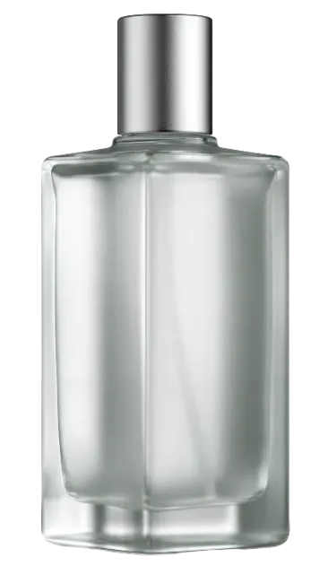Clear Glass Perfume Bottle