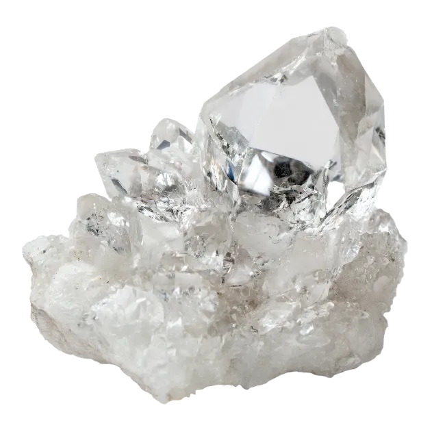 Clear Quartz Crystal Cluster