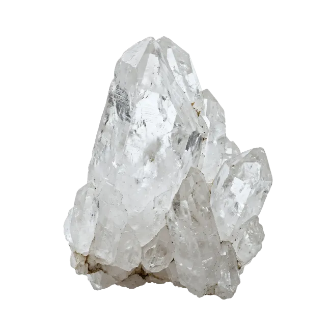 Clear Quartz Crystal Cluster