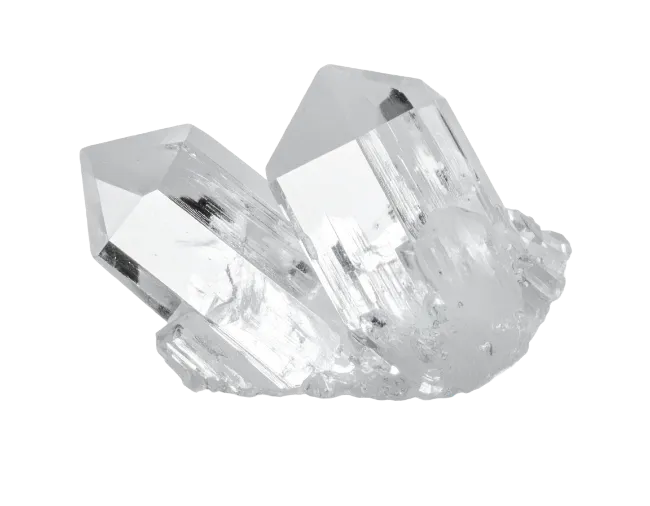Clear Quartz Crystal Cluster Gemstone