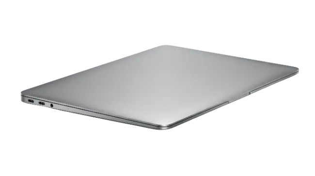 Closed Silver Laptop Computer