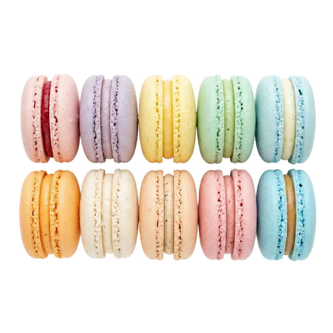 Colorful Macarons Assortment