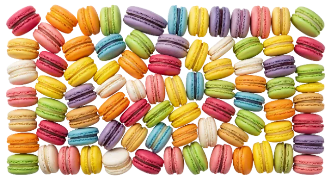 Colorful Macarons Assortment