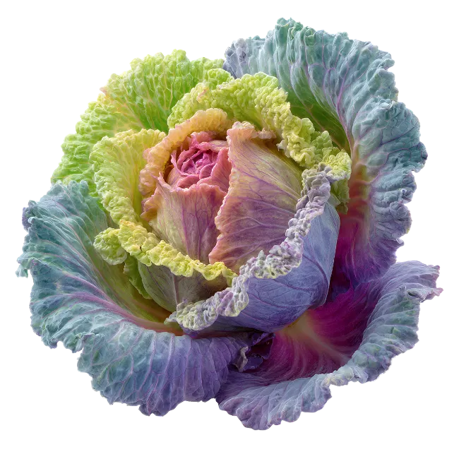 Colorful Ornamental Cabbage