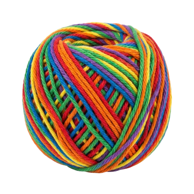 Colorful Yarn Ball