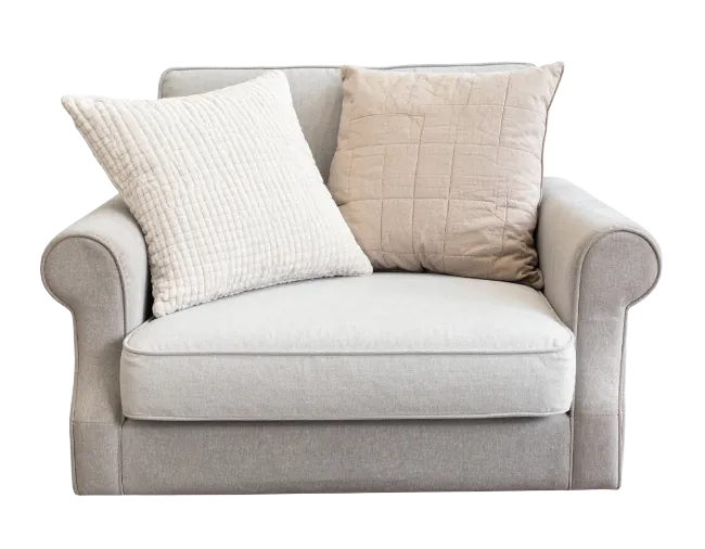 Comfortable Armchair with Pillows