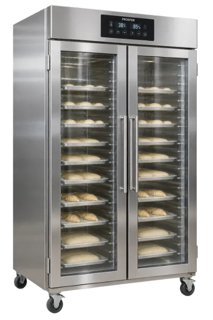 Commercial Dough Proofer with Glass Doors