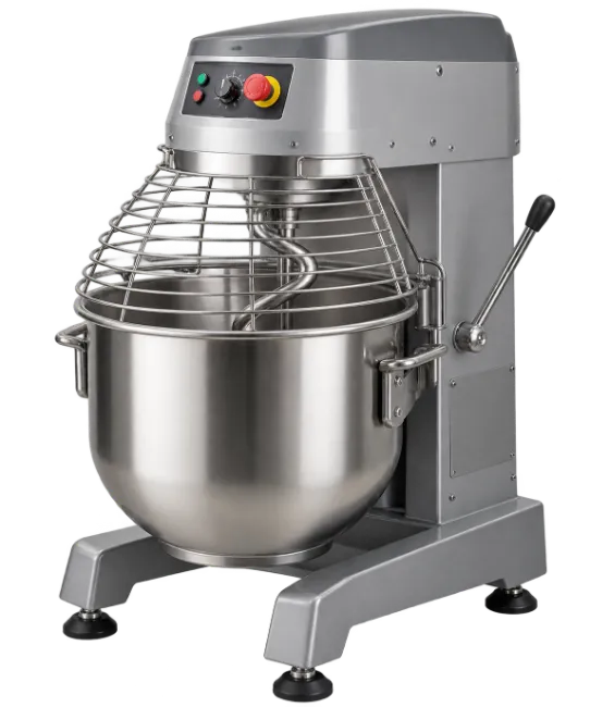 Commercial Planetary Food Mixer with Stainless Steel Bowl