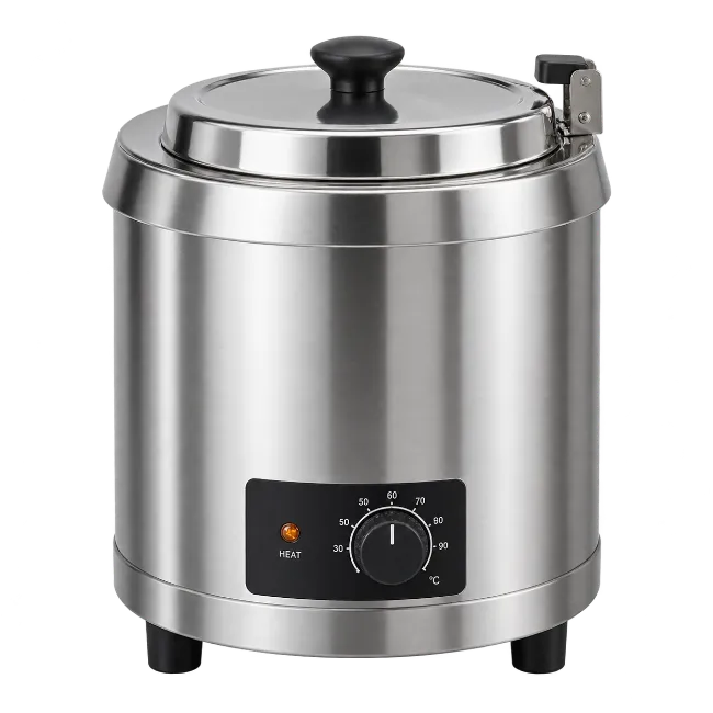 Commercial Stainless Steel Soup Warmer