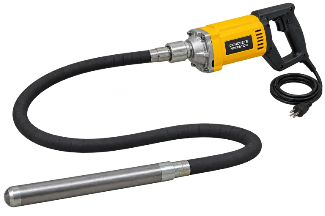 Concrete Vibrator Tool with Flexible Shaft