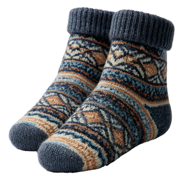 Cozy Knitted Winter Socks