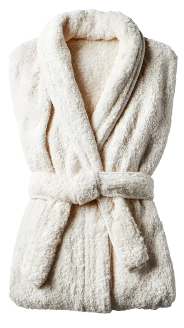 Cozy White Bathrobe