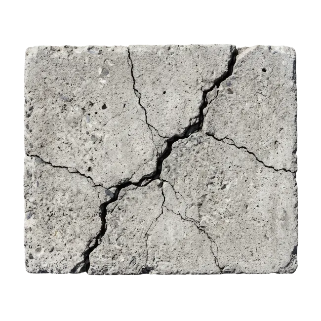 Cracked Concrete Block Texture