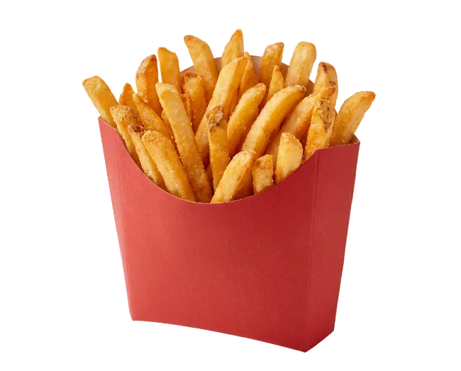 Crispy French Fries in Red Carton