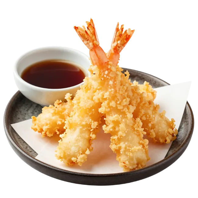 Crispy Fried Shrimp Tempura with Dipping Sauce