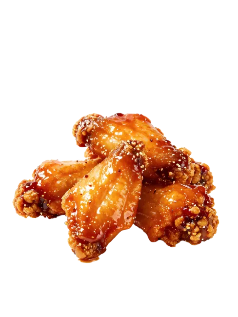 Crispy Glazed Chicken Wings