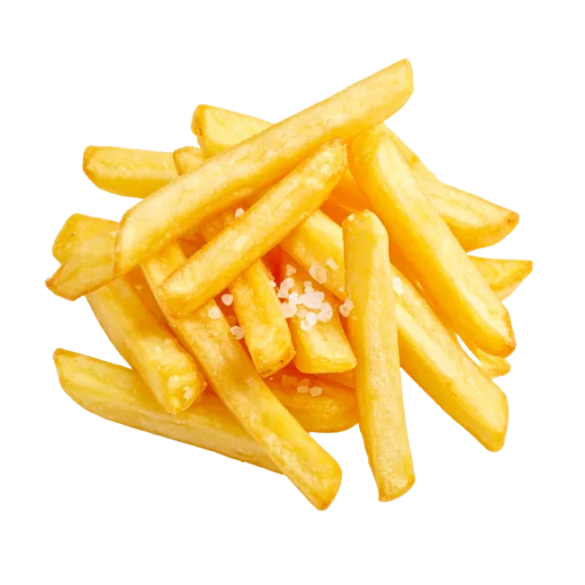 Crispy Golden French Fries with Salt