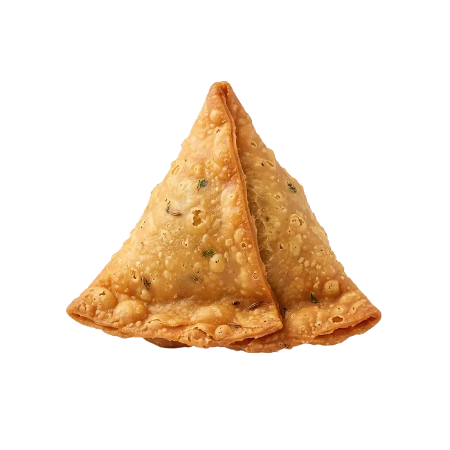 Crispy Golden Indian Samosa Snack