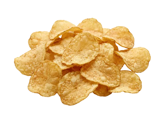 Crispy Golden Potato Chips