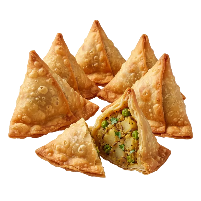 Crispy Golden Vegetable Samosas