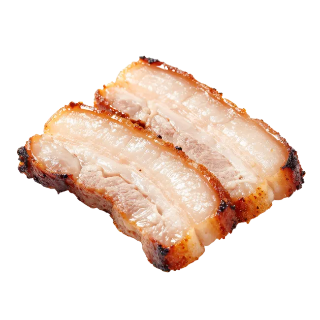 Crispy Roasted Pork Belly Slices