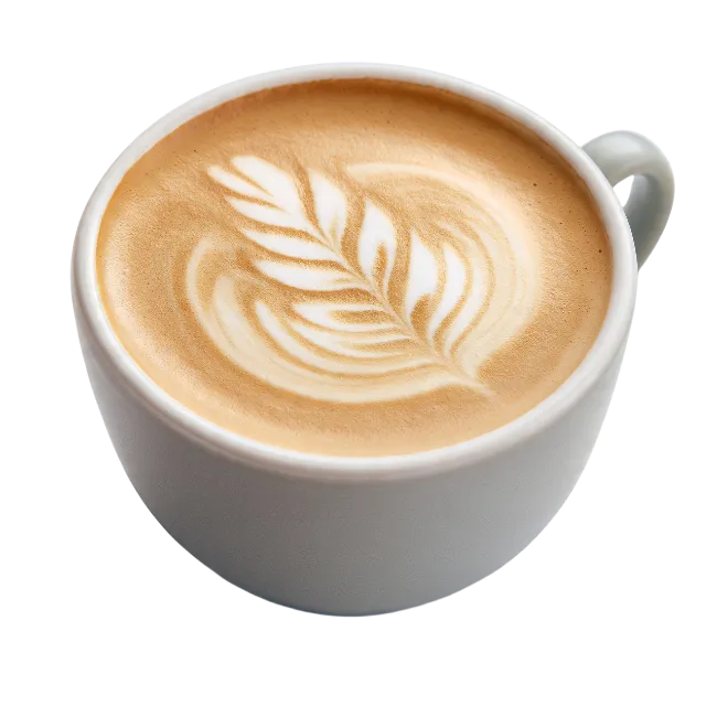 Cup of Coffee with Latte Art