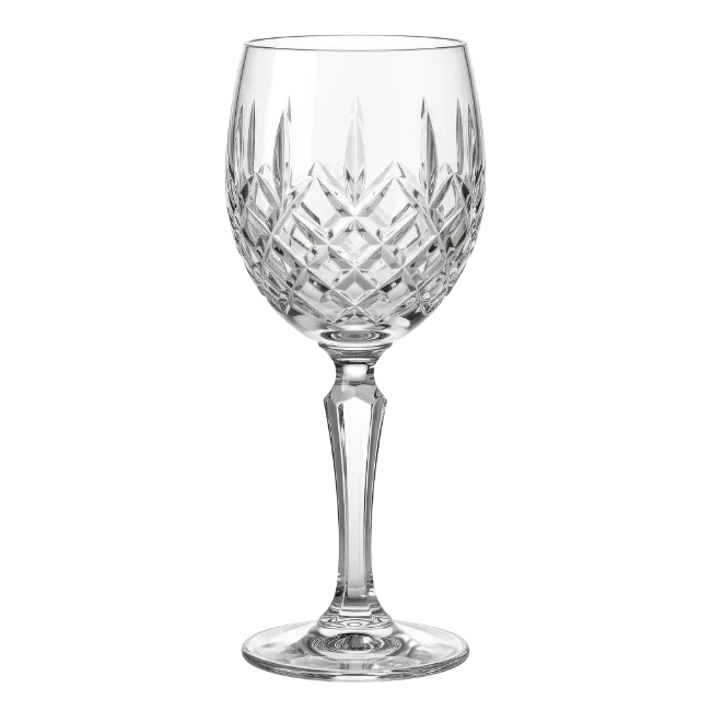 Cut Crystal Wine Glass