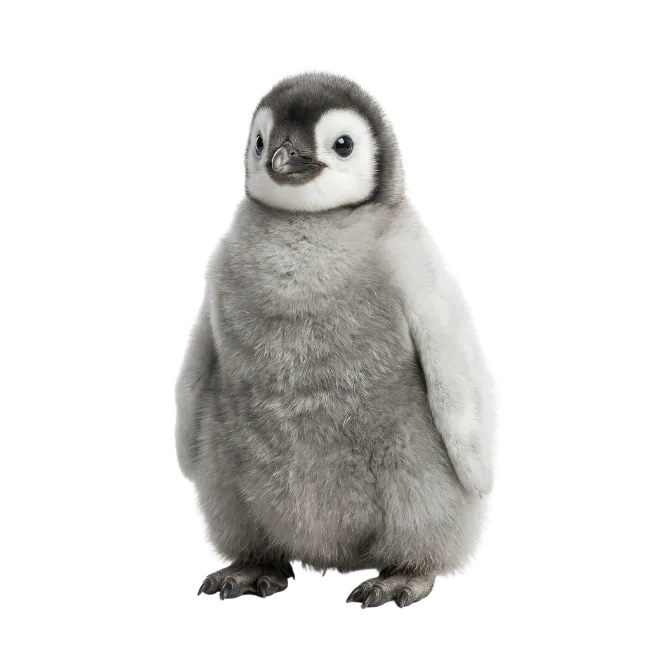 Cute Baby Penguin Chick
