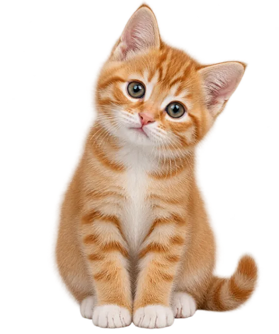 Cute Ginger Tabby Kitten
