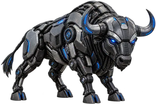 Cyborg Bull Mechanical Animal
