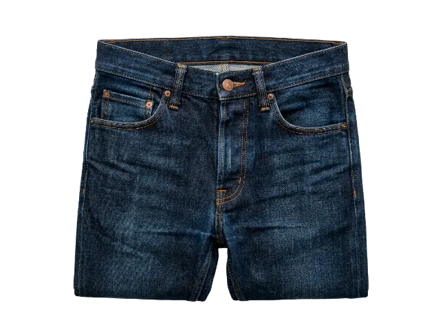 Dark Blue Denim Jeans Pants